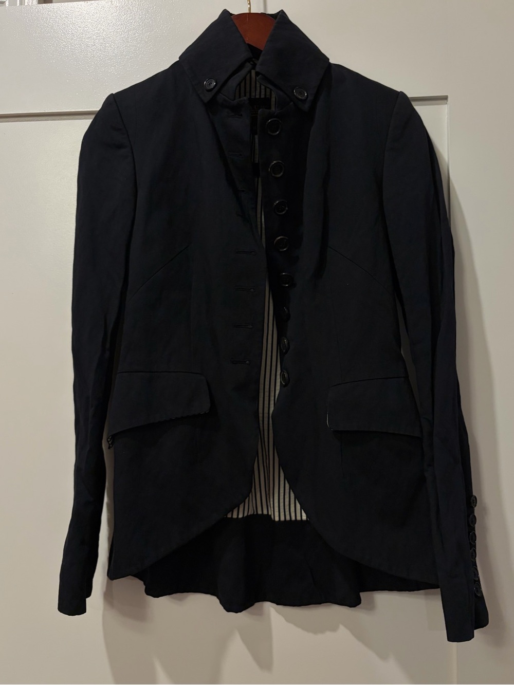 PAUW Amsterdam Black Tailored Jacket - Classic Button Front
